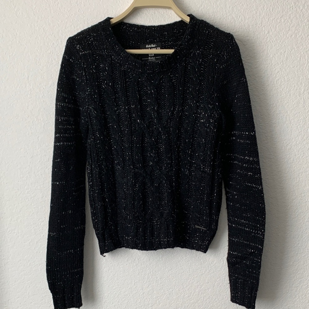 Ecko Unlimited Midnight Black Sweater